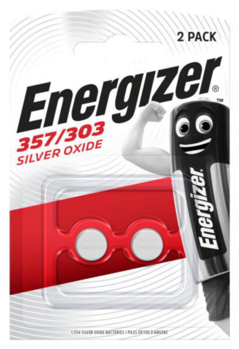Paristo nappi Energizer Special battery Silver Oxide - PARISTO HOPEAOXIDI ENERGIZER ENR 357/303 S.OX 2-PAK
