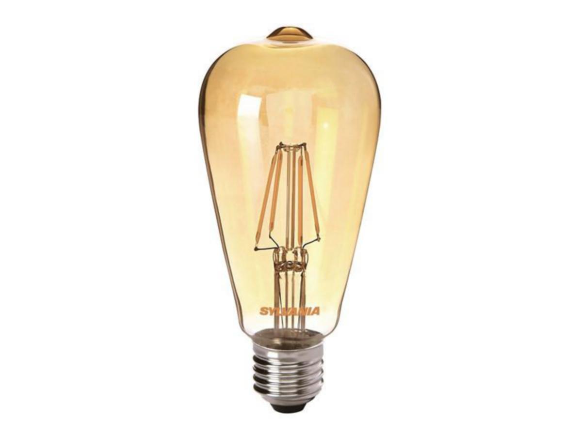 Sisustuslamppu Sylvania ToLEDo Retro - SISUSTUSLAMPPU TOLEDO RETRO ST64 825 560LM E27 DIM CL GOLD