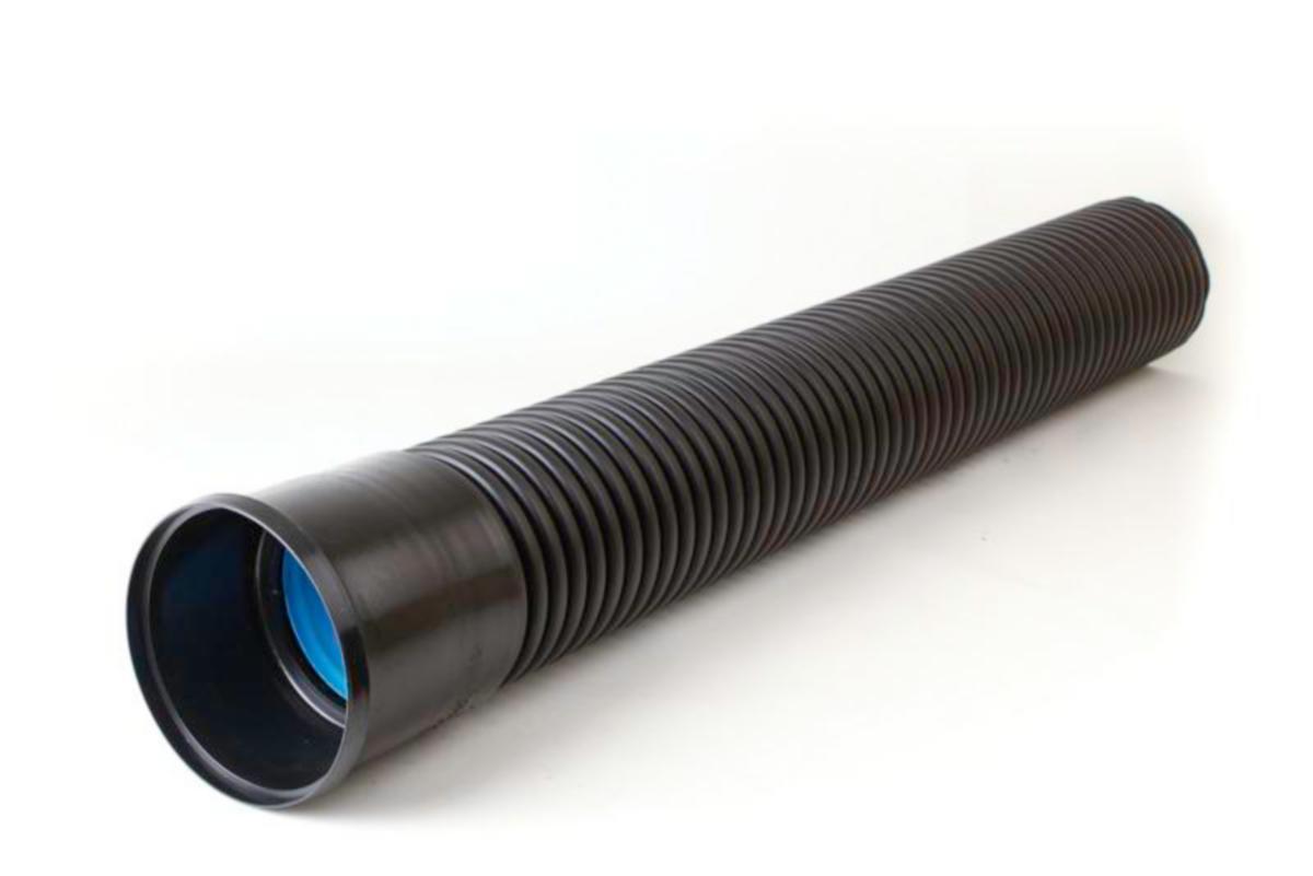 Sadevesi-ja rumpuputki Pipelife SN8 - SADEVESIPUTKI MUHVI+TIIV 250x218 6M SN8 PIPELIFE