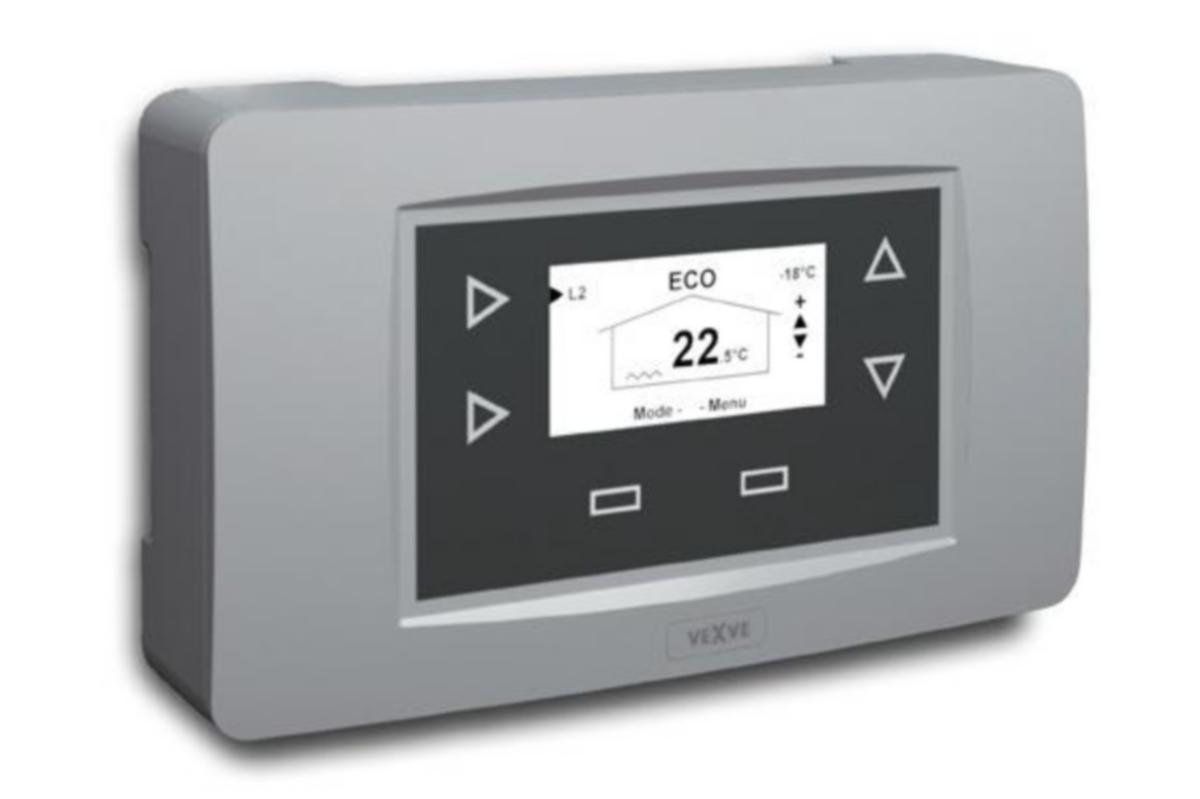 Lämmönsäädin Vexve AM40 - SÄÄTÖJÄRJESTELMÄ LANGATON AM40 MAX.2-PIIRIL