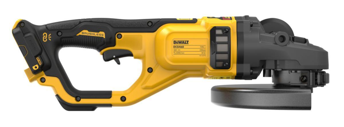 Akkukulmahiomakone Dewalt DCG460N SOLO - AKKUKULMAHIOMAKONE DEWALT 54V XR FV 230MM RUNKO