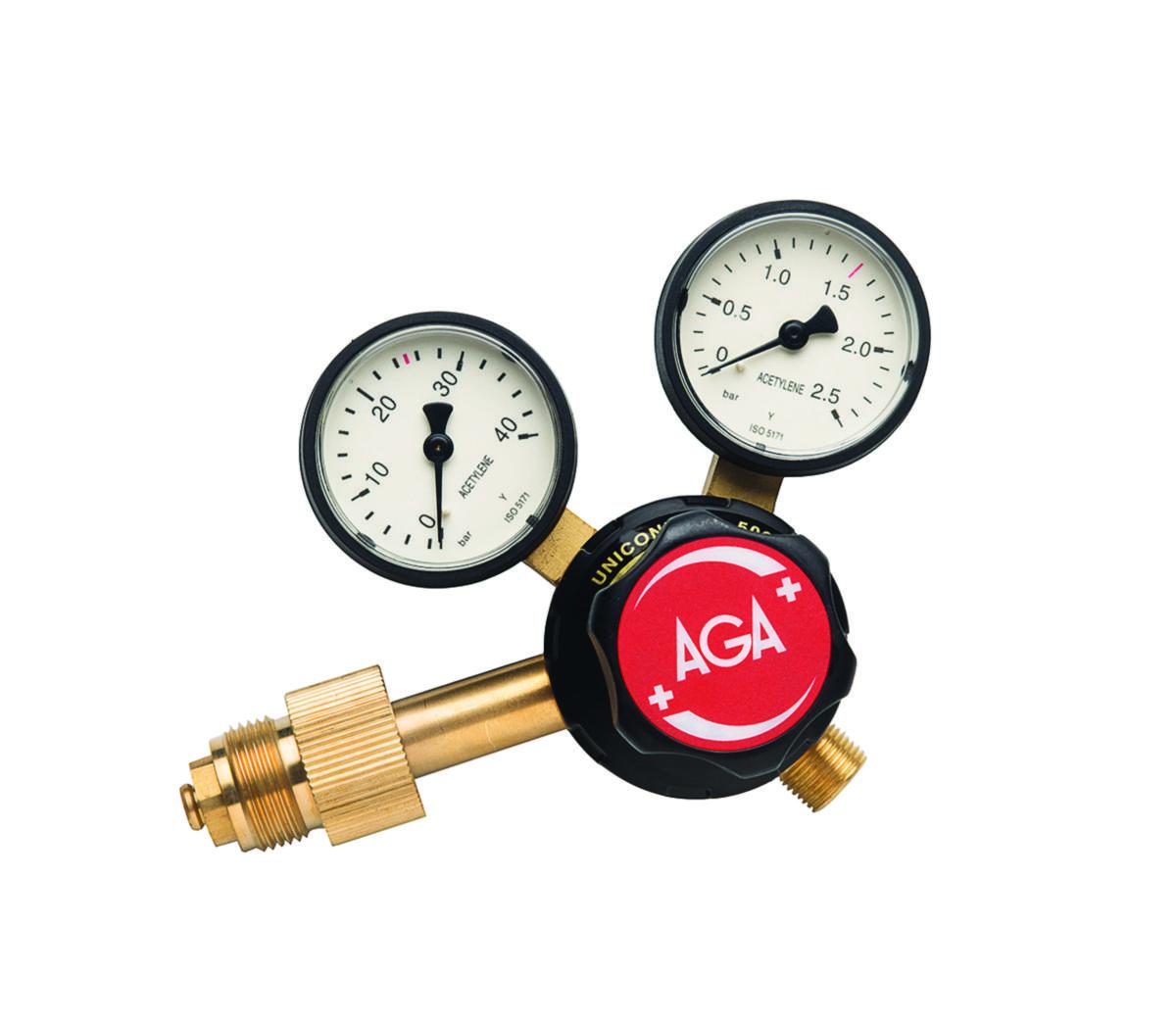 Paineensäädin Aga Unicontrol 500 - PAINEENSÄÄDIN UC 500 HT ASET. AGA 309257