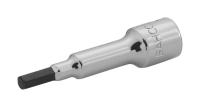 Kuusiokolohylsy Bahco A6709M pitkä 1/4"