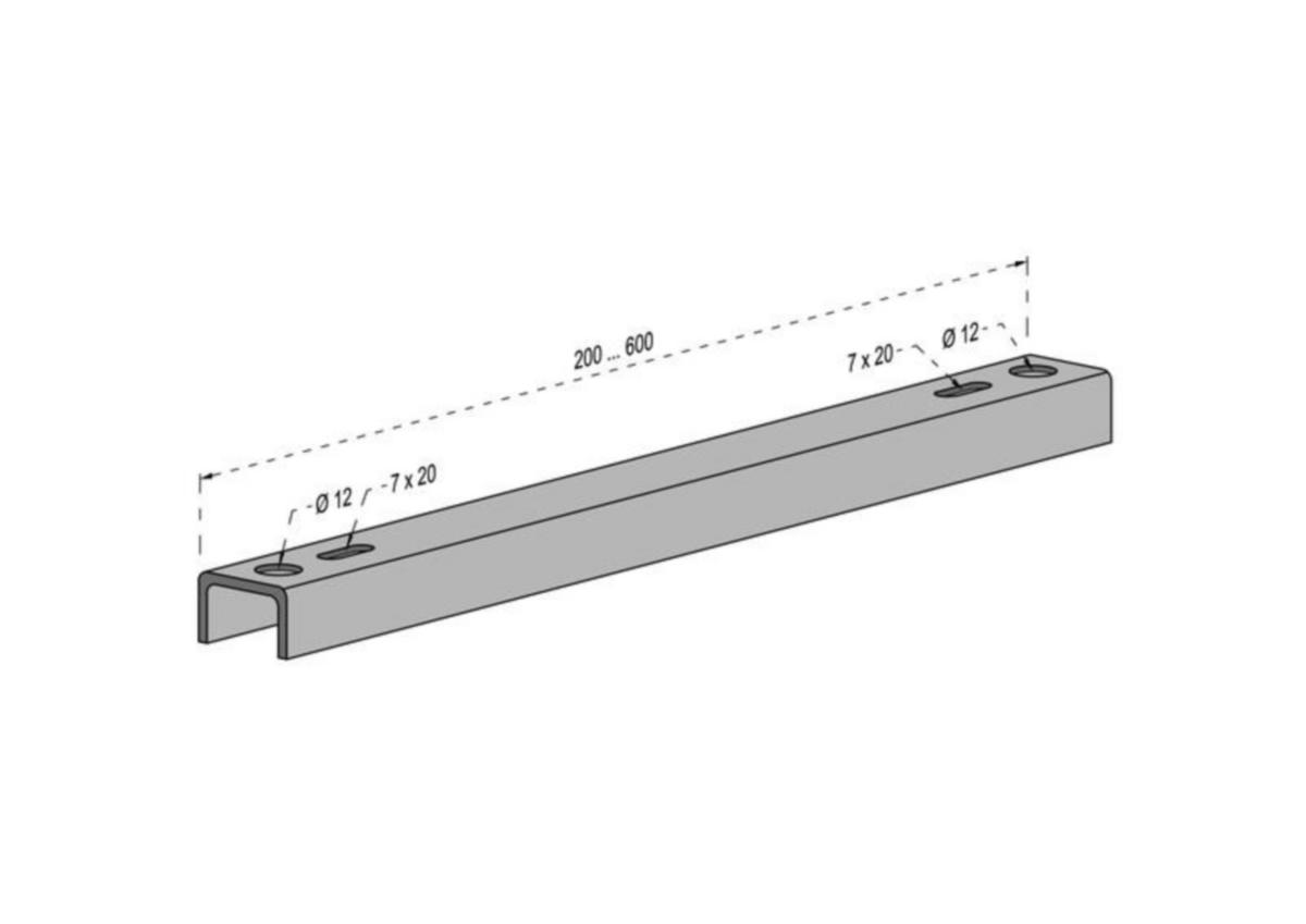 Porttikannake SKT VA-APx2 - KATTOKANNAKE SKT VA-AP/600X2 FE KZNOL