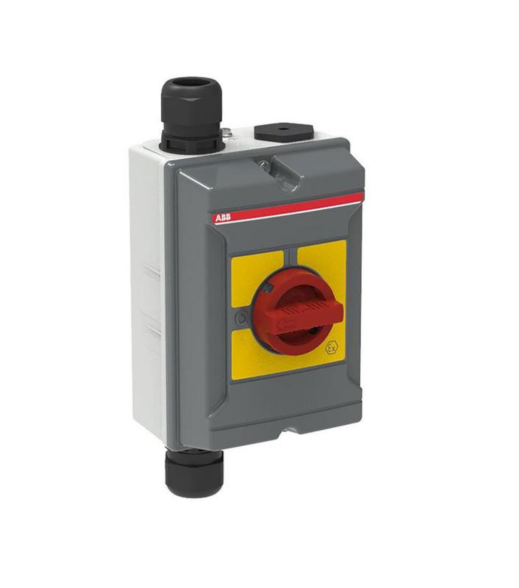Turvakytkin vipu EMC ABB 4-napainen - TURVAKYTKIN VIPU EMC ABB ATEX EMC 4-NAP. 22KW 415VAC