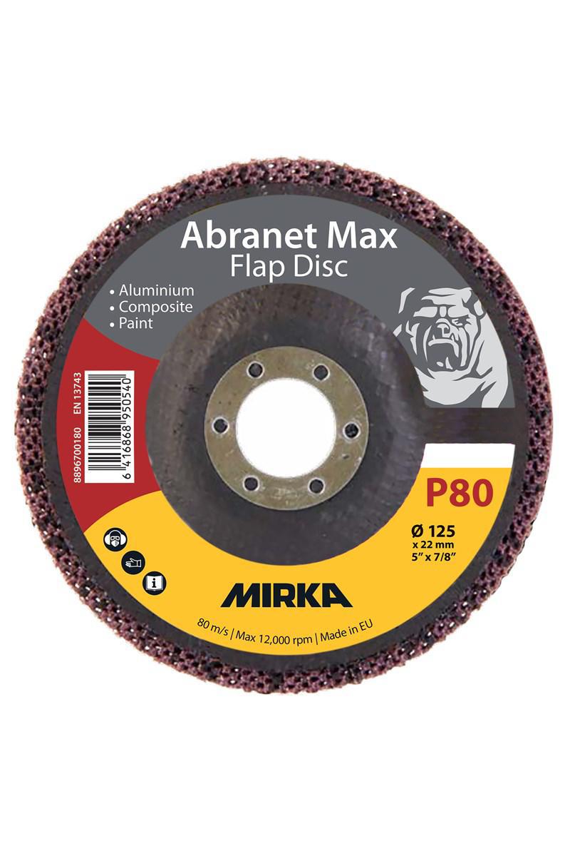 Lamellilaikka Mirka Abranet Max - LAMELLILAIKKA 125MM ALOX P80 MIRKA ABRANETMAX T29