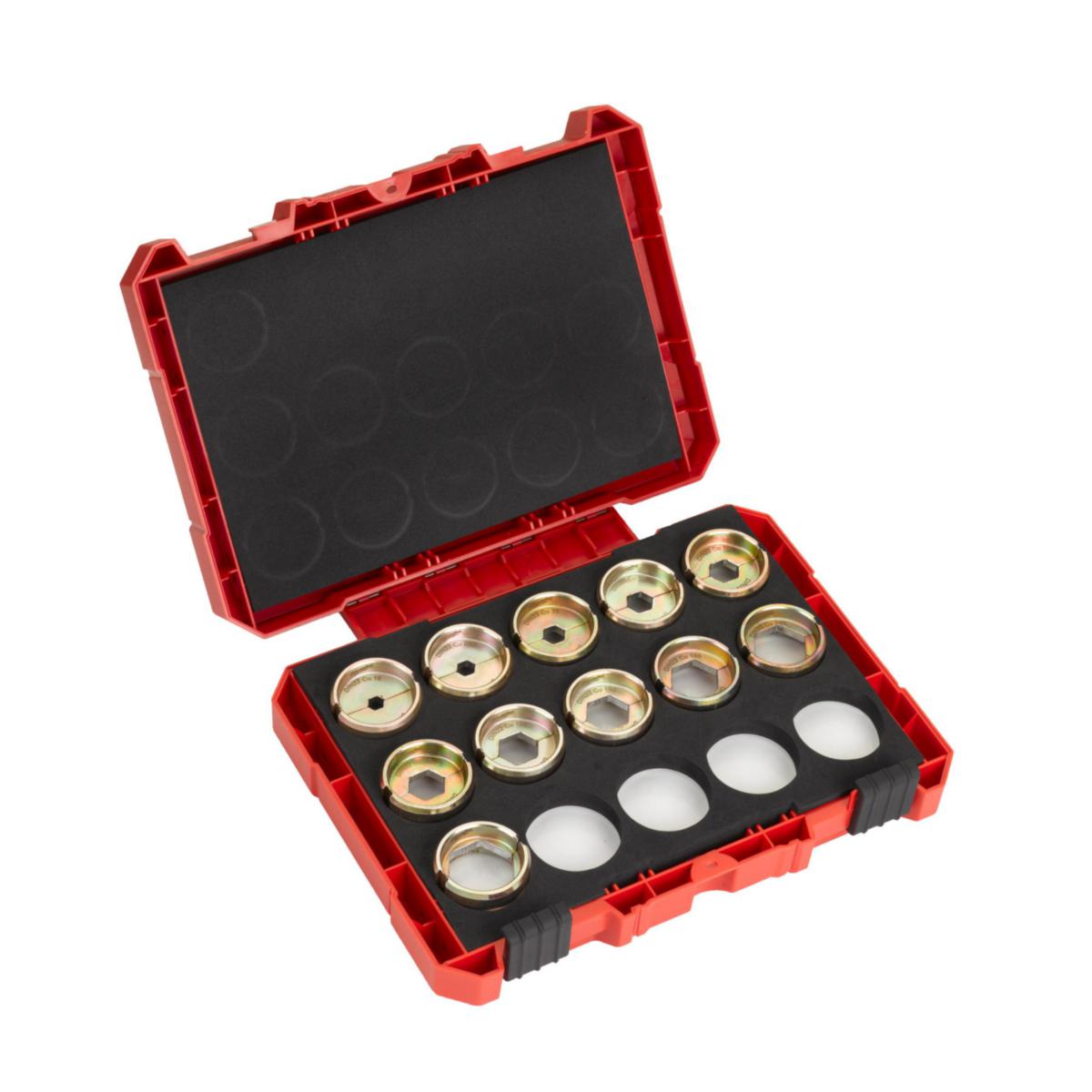 Puristusmuottisarja Milwaukee DIN22 CU - PURISTUSMUOTTISARJA MILWAUKEE DIN22 CU 16-300