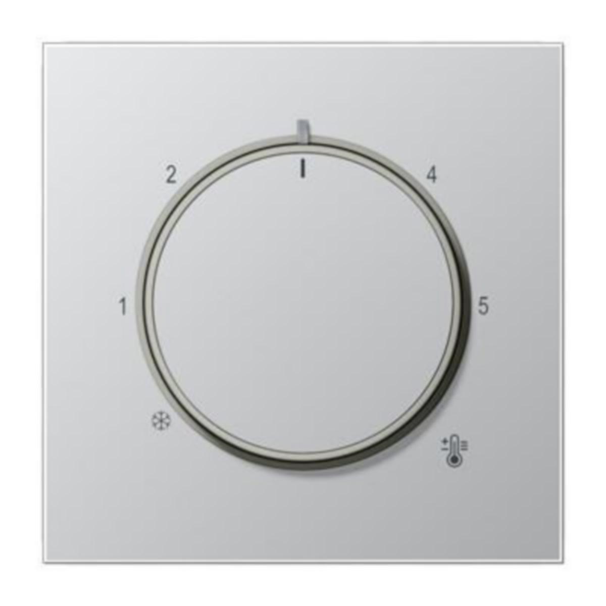 Keskiölevy termostaatille Jung - KESKIÖLEVY TERMOSTAATILLE, ALUMIINI