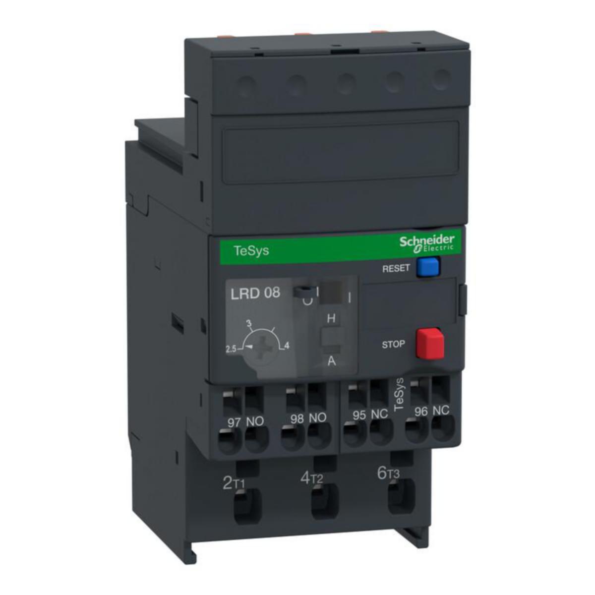 Lämpörele Schneider Electric TeSys LRD - LÄMPÖRELE TESYS LRD083 2,5-4A LK.10A