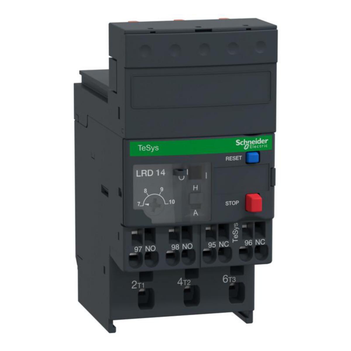Lämpörele Schneider Electric TeSys LRD - LÄMPÖRELE TESYS LRD143 7-10A LK.10A
