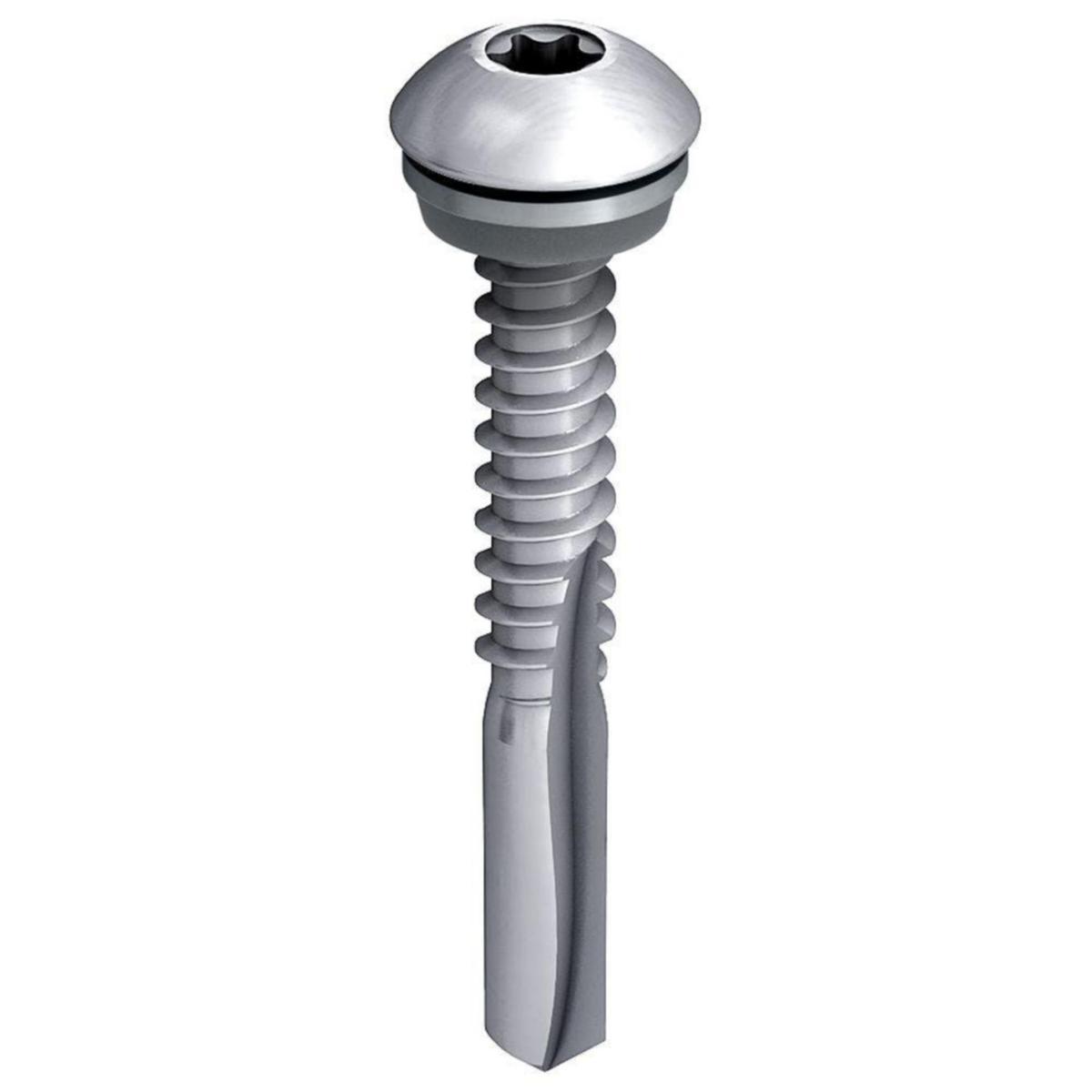 Poraruuvi EJOT® JT3-FR-12-5.5 - PORARUUVI KUPUKANTA RST A2 JT3-FR-12-5,5X40 S12 500KPL