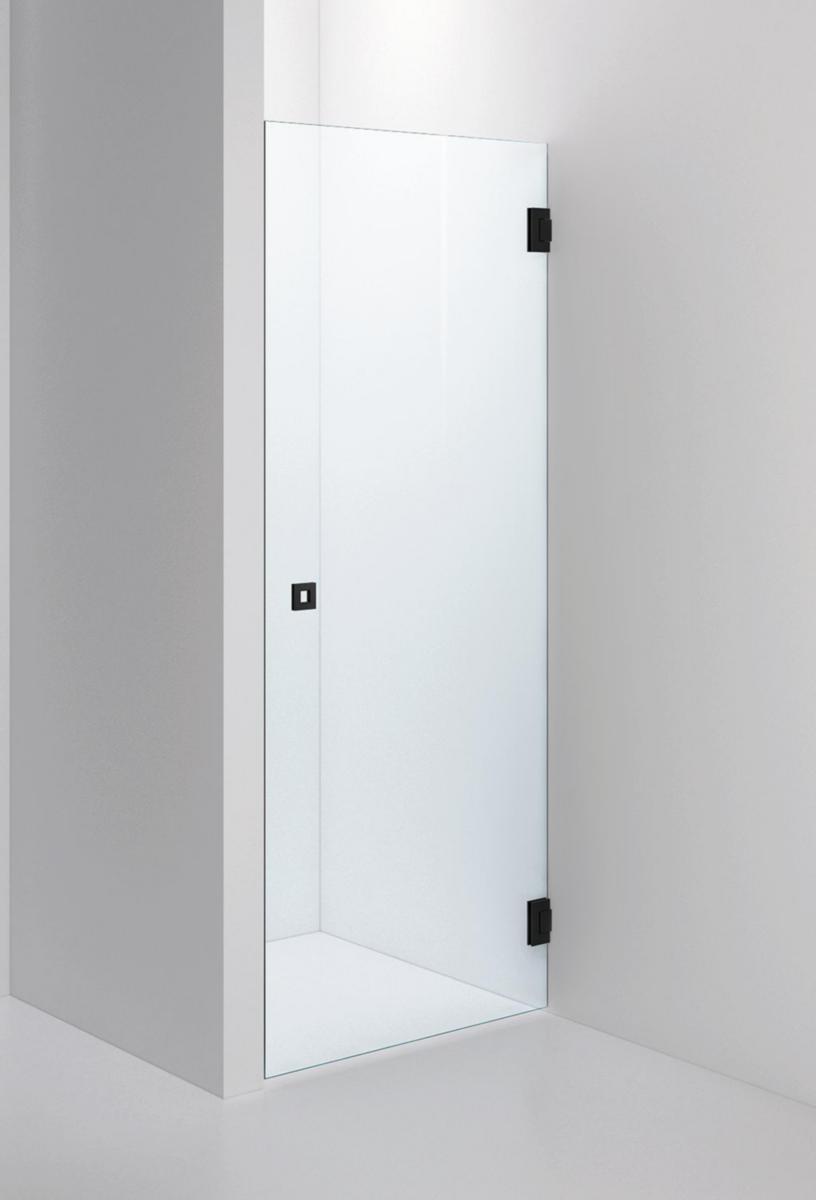 Suihkuseinä INR Arc 2 - SUIHKUSEINÄ ARC 2 KIRKASLASI/MUSTA 800X2000