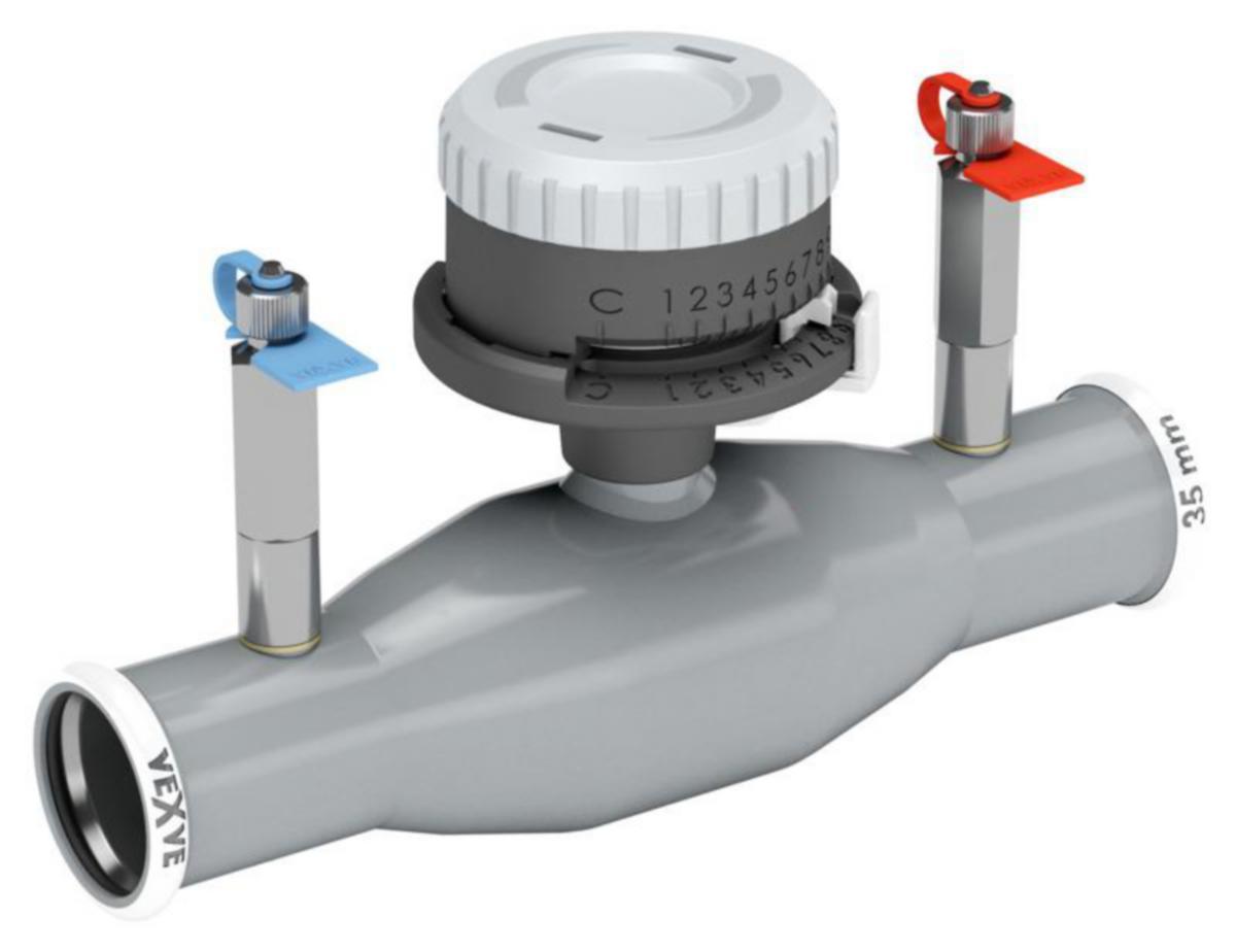 Linjasäätöventtiili Vexve X HST puristusliitoksin - LINJASÄÄTÖV. PUR.LIIT. HST 18MM/DN15 PN16 VEXVE