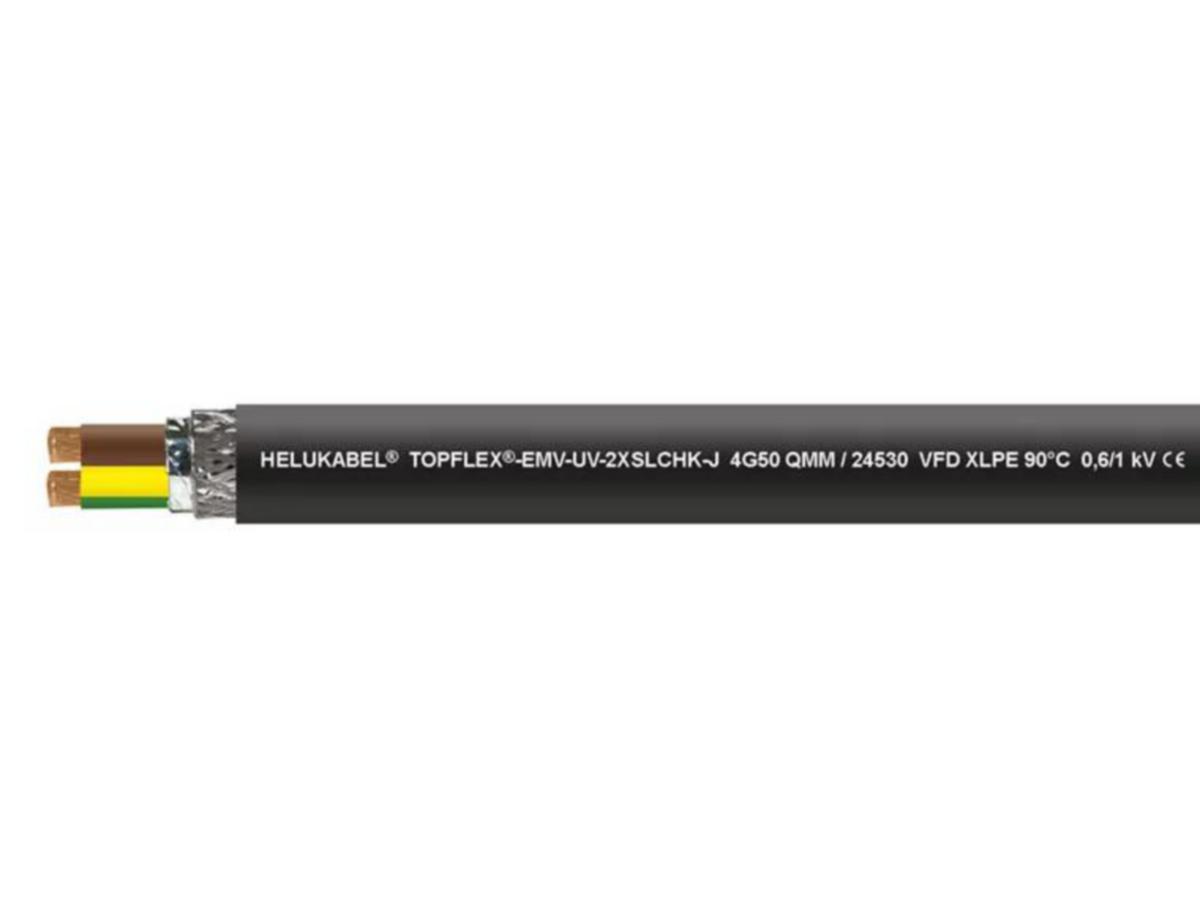 Ohjauskaapeli Helukabel Topflex®-EMV-UV-2XSLCHK-J - OHJAUSKAAPELI HELUKABEL TOPFLEX-EMV-UV 4G16 24527
