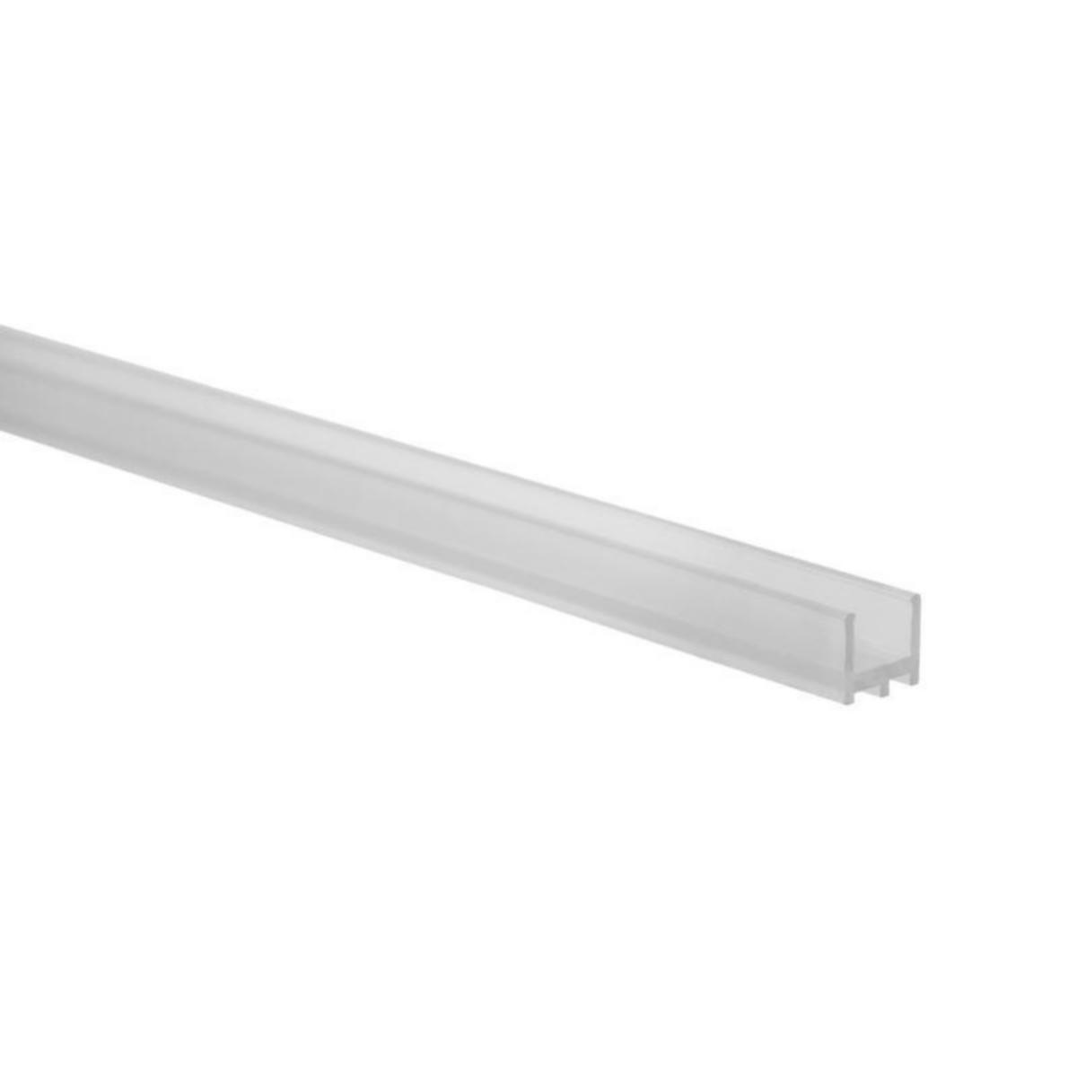 LED-muoviiprofiili Hide-a-lite U - LED-PROFIILI HIDE A LITE PROFIILI U MUOVI 15MM 2M