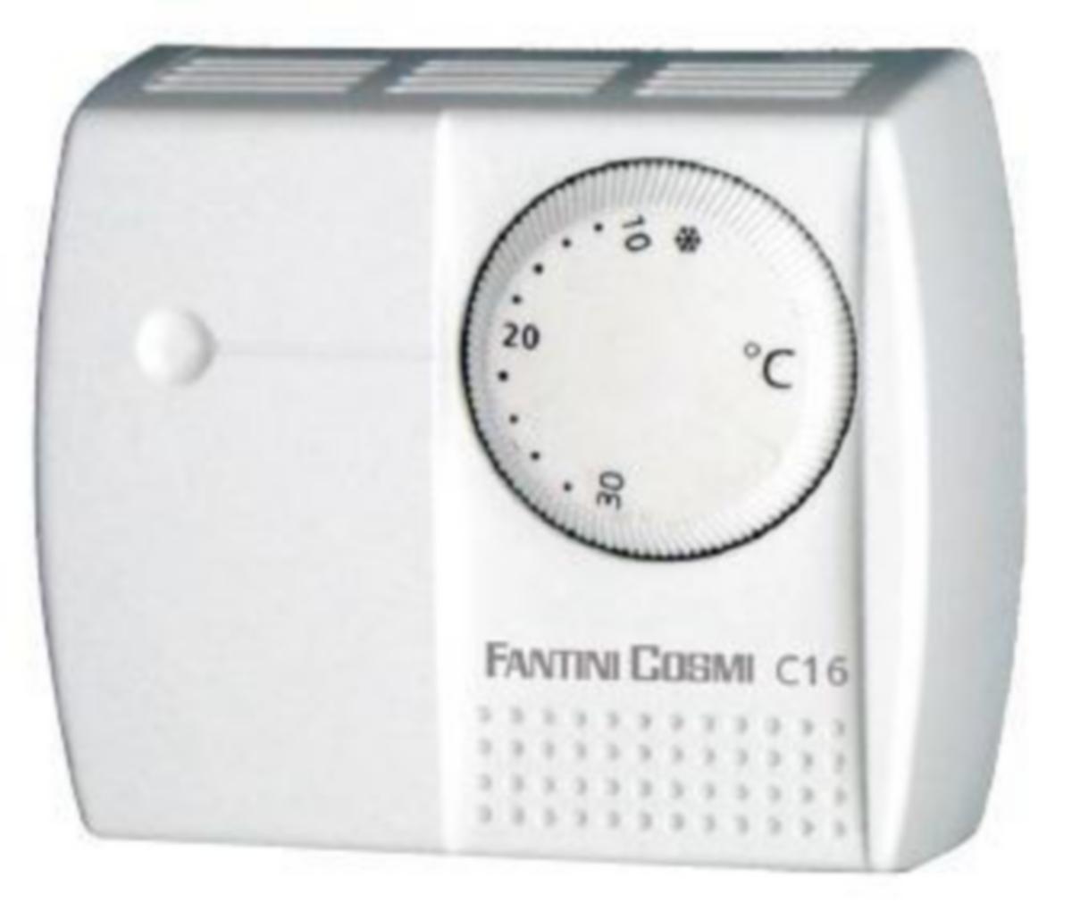 Huonetermostaatti C16IL, Fantini Cosmi - HUONETERMOSTAATTI WEXON HUONETERMOSTAATTI C16IL