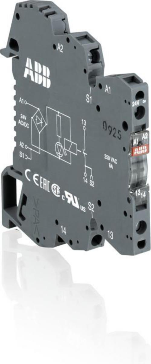 Välirele ABB - VÄLIRELE ABB RB121A-230VAC/DC, 1CO, 10MA-6A