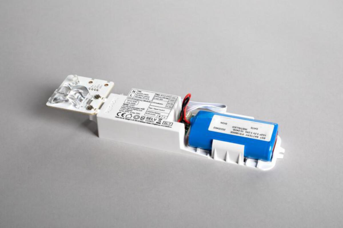 Hätävalomoduuli Hide-a-lite Liteline G2 - SÄHKÖINEN LISÄTAR LITELINE G2 HÄTÄVALAISINMODULI LITELINE G2