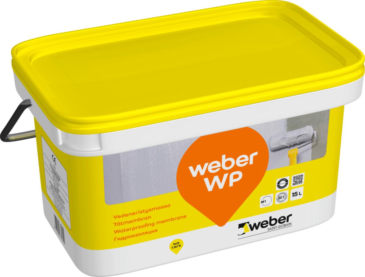 Vedeneristysmassa Weber WP - VEDENERISTYSMASSA WEBER WP 5L