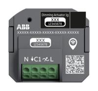 Valonsäädin ABB-free@home 1-kanava