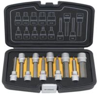 Kärkihylsysarja Ironside 1/2" pitkät, 10osaa