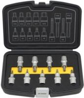 Kärkihylsysarja Ironside 1/2" TORX lyhyet, 9osaa