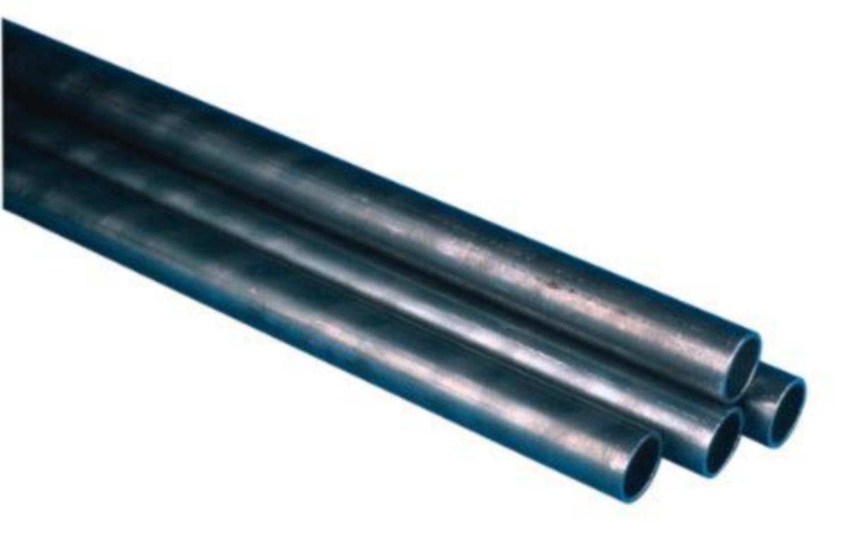 Teräsputki hitsattu EN 10217-1/2, P235 TR1/TC1, raakamusta - TERÄSPUTKI HITSATTU EN 10217-1 42.4X2.6 P235 TR1 RAAKAM L=6M