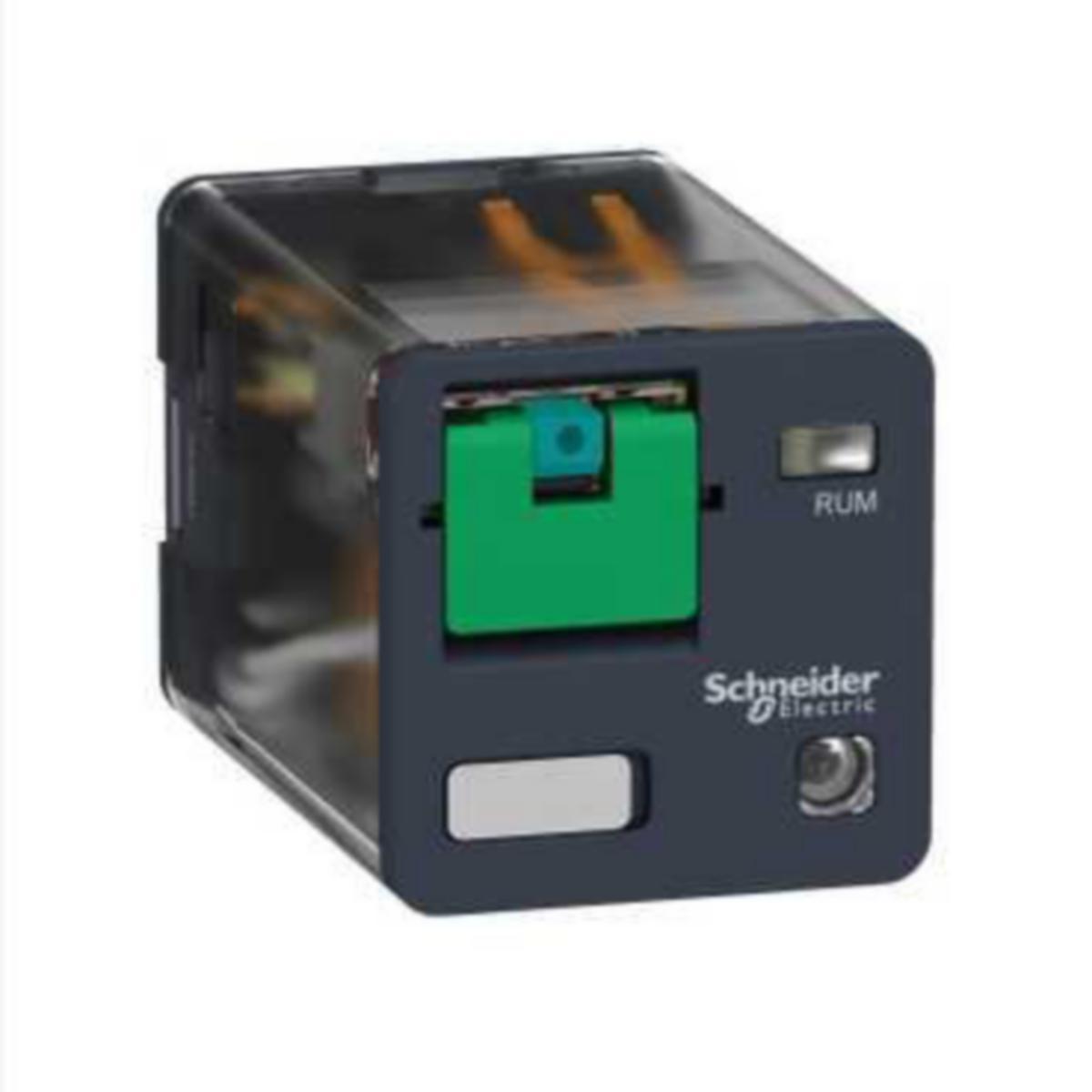 Pistokantarele Schneider Electric Zelio - PISTOKANTARELE ZELIO RUMC22JD 12VDC 2V 10A 8NAP LED