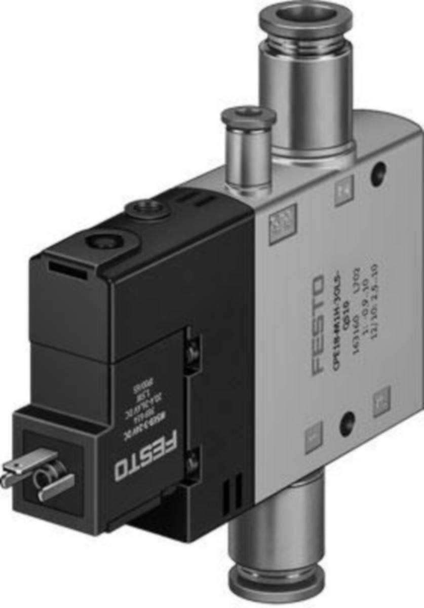 Magneettiventtiili Festo CPE - 3OL/3OLS - MAGNEETTIVENTTIILI 163160 FESTO CPE18-M1H-3OLS-QS-10