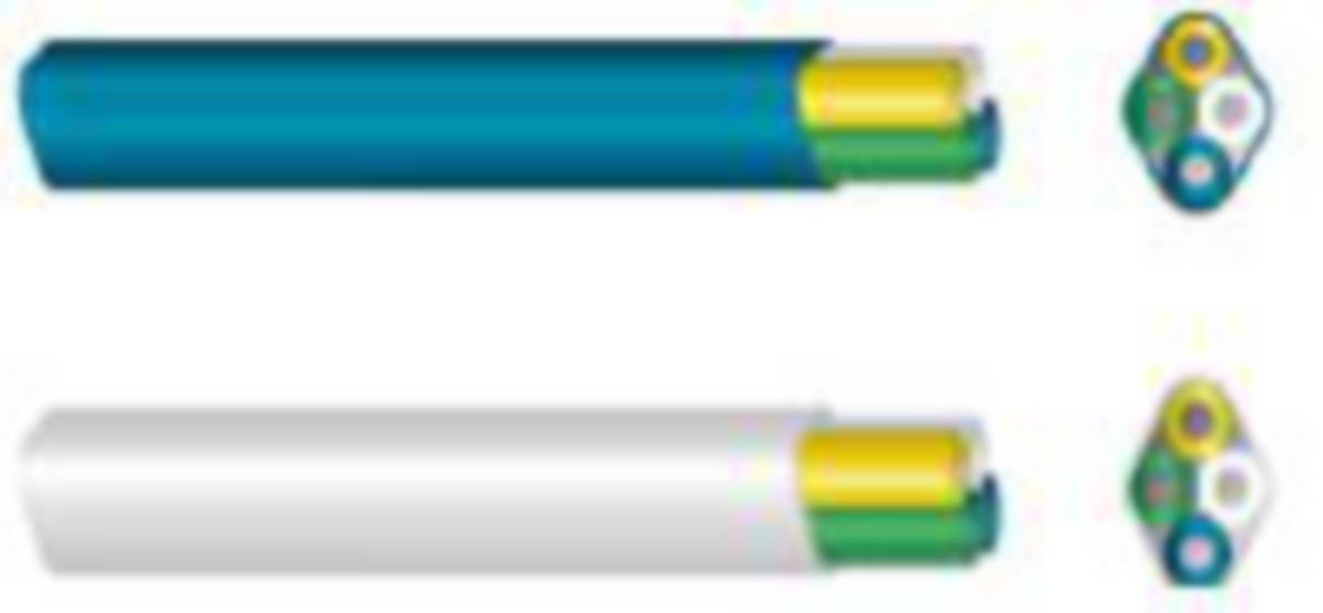 Mikrokanavanippu Hexatronic - MIKROKANAVANIPPU HEXATRONIC DB 4X7/3,5MM SININEN 1500M