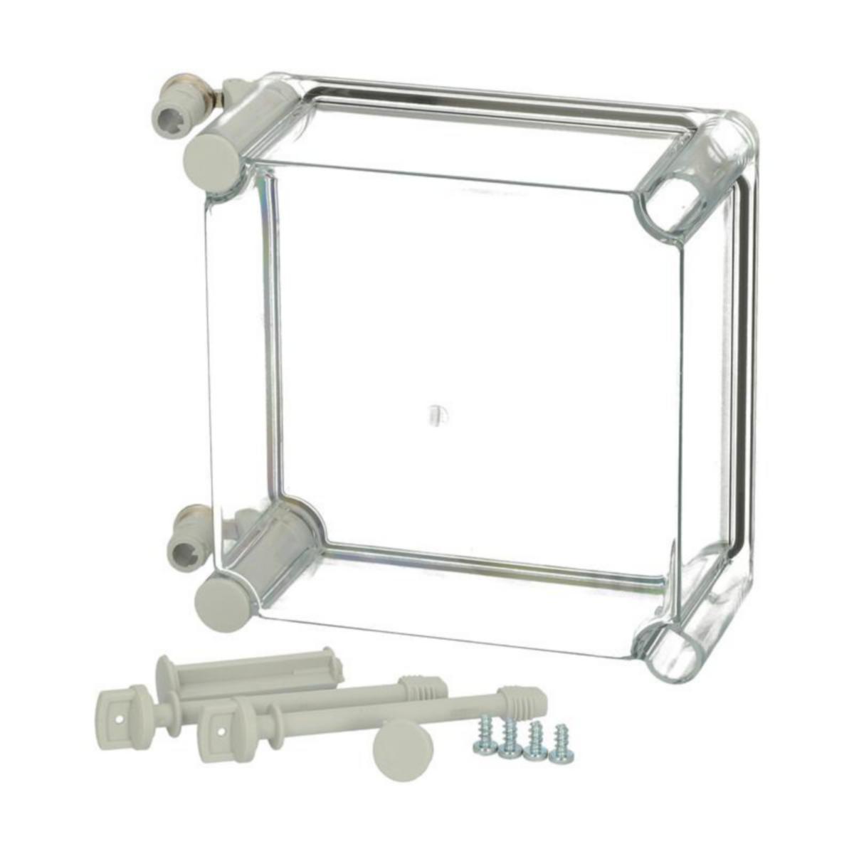 Asennuskotelon kansi PC Fibox EK - ASENNUSKOTELON KANSI PC EK EKH 80-T-2FSH