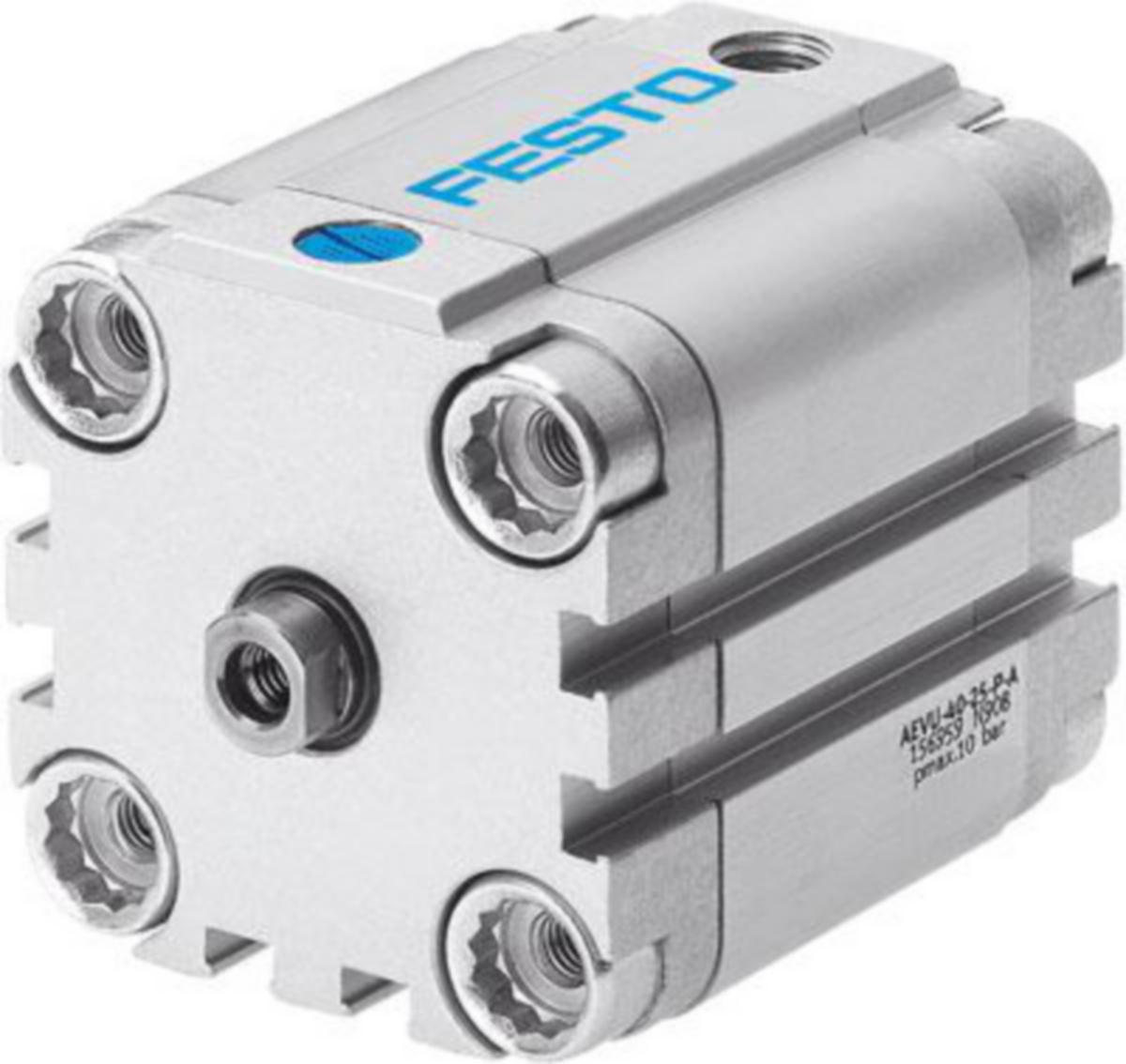 Kompaktisylinteri Festo AEVU/AEVUZ - KOMPAKTISYLINTERI 156967 FESTO AEVU-63-25-P-A