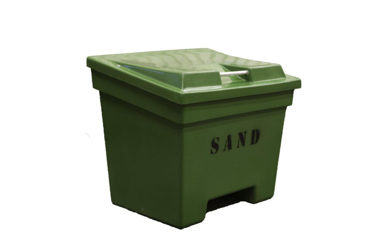 Hiekka-astia kannellinen - HIEKKA-ASTIA VIHREÄ 320L 920X750X790MM