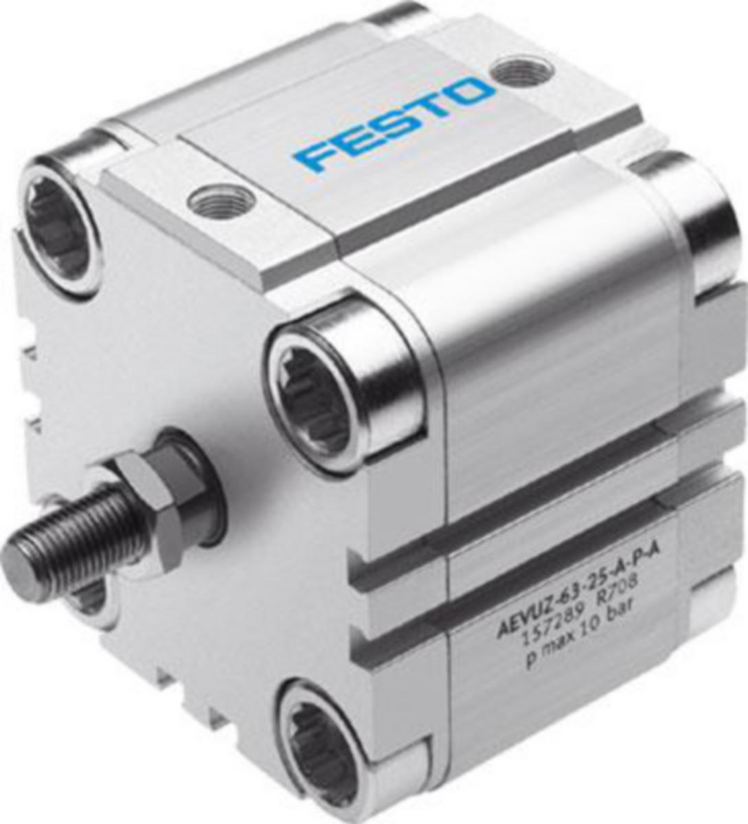 Kompaktisylinteri Festo AEVU/AEVUZ - KOMPAKTISYLINTERI 157285 FESTO AEVUZ-50-25-A-P-A