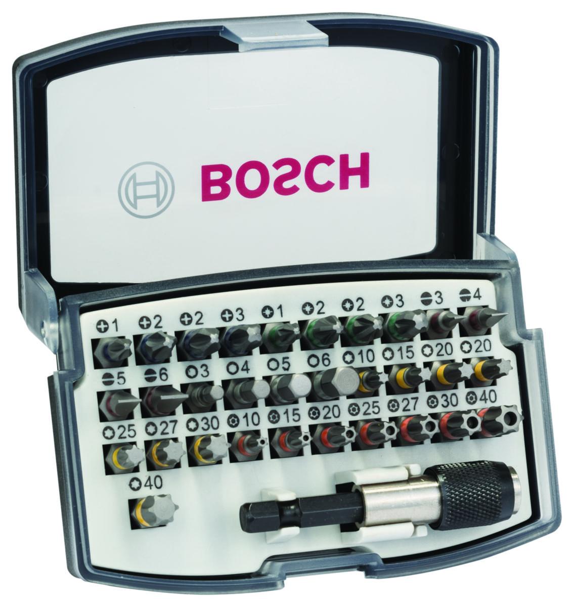 Ruuvauskärkisarja Bosch 32osaa - RUUVAUSKÄRKISARJA 32 BOSCH 32-OS