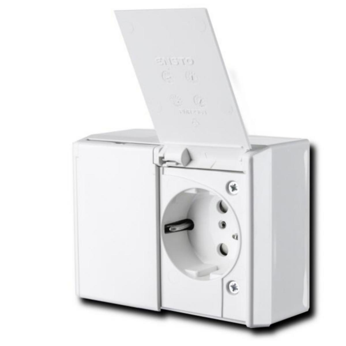Pistorasia Ensto Intro 2-osainen IP54 - PISTORASIA ENSTO INTRO 2S/16A/IP54 PPJ VAL