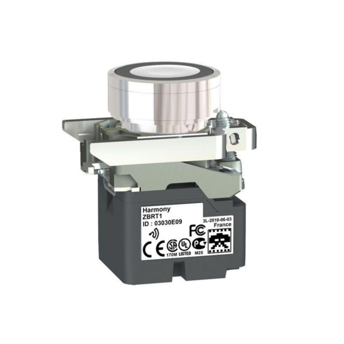 Painike/lähetin Schneider Electric Harmony - PAINIKETARVIKE HARMONY ZB4RTA1 PAINONAP MET VALK