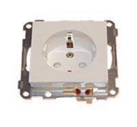 Pistorasia ELKO upotettava keskiölevyllä maadoitettu