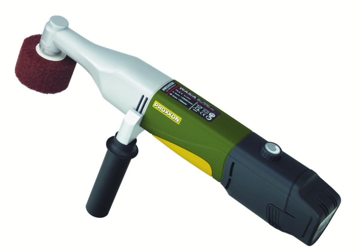 Akkukiillotus-satiointikone Proxxon WAS/A - AKKUKIILLOTUS-SATINOINTIKON PROXXON WAS/A SET