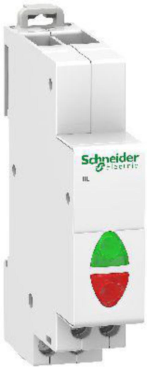 Merkkivalo LED Schneider Electric Acti 9 - MERKKIVALO LED ACTI 9 IIL LED 230VAC KAKSOIS VAL/VAL