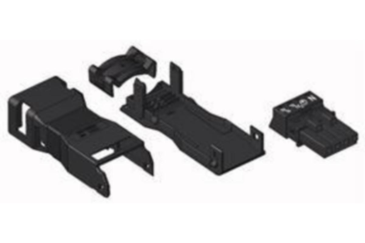 Pistoliitin Wago Winsta Mini - PISTOLIITIN WINSTA MINI 4-NAP NAARASLIITIN MUSTA