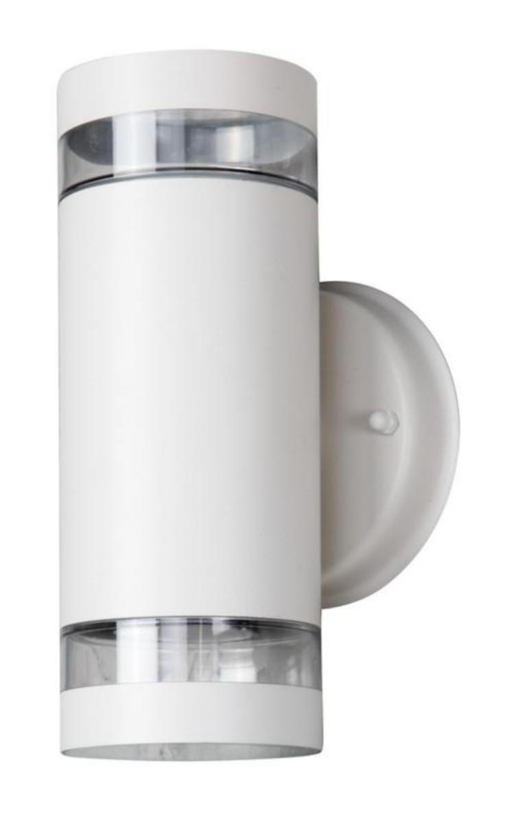 Seinävalaisin ulko Airam Alppila XL-W - SEINÄVAL ULKO ALPPILADOUBLEXLW IP44 2XGU10 GLC WH