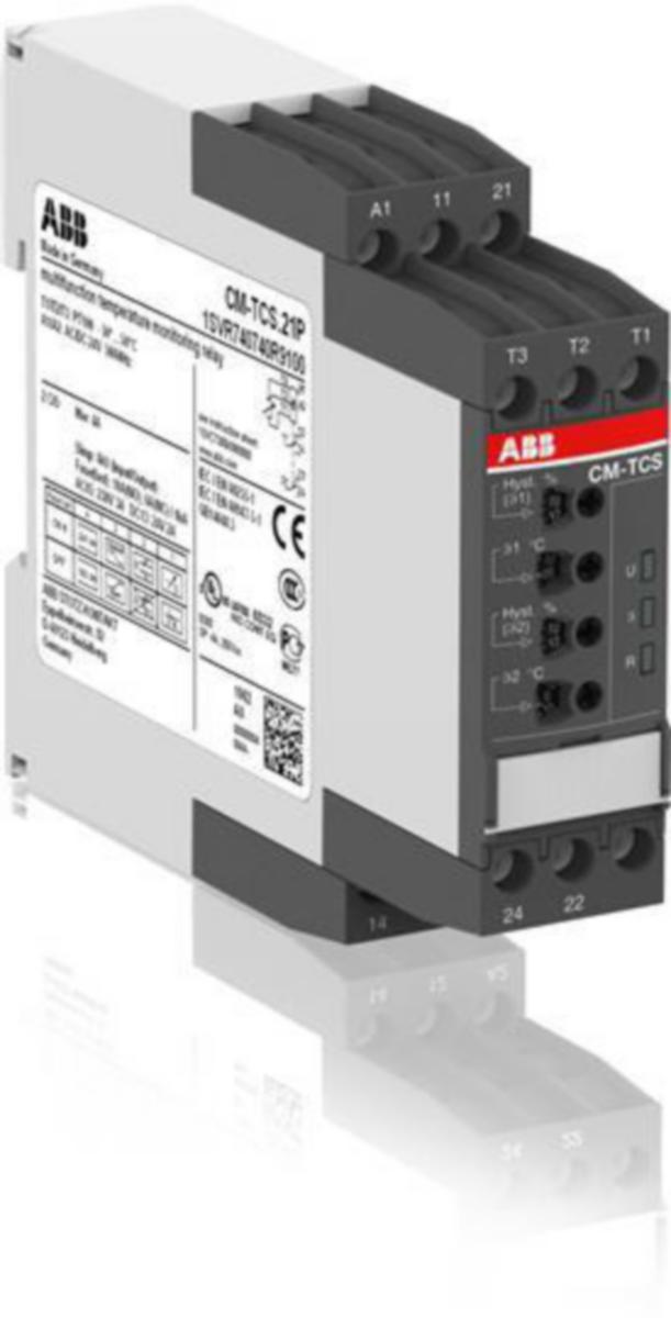 Valvontarele lämpötila ABB - VALVONTARELE LÄMPÖTILA ABB CM-TCS.21P, LÄMPÖTILAVALVONTA,