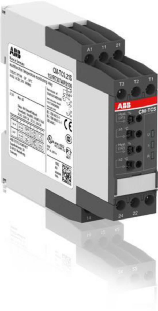 Valvontarele lämpötila ABB - VALVONTARELE LÄMPÖTILA ABB CM-TCS.21S, LÄMPÖTILANVALVONTA