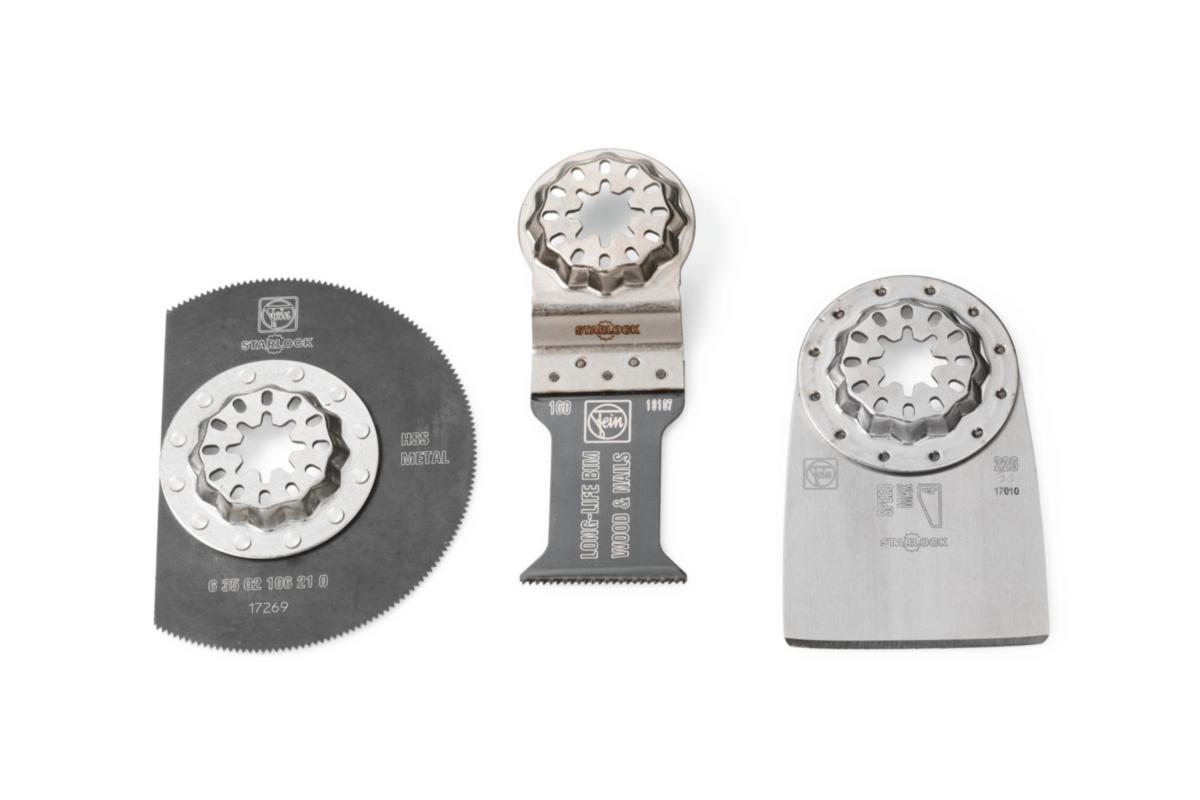 Lattiaremonttitarvikesarja Fein Combo Starlock RENOVATION 3osaa - TARVIKESARJA FEIN COMBO RENOVATION 3.OS