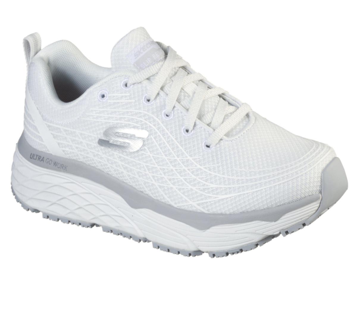 Työjalkine Skechers Work Max Cushioning naiset - SLIP-IN SHOE WHITE 36 SKECHERS WORK MAX CUSHIONING