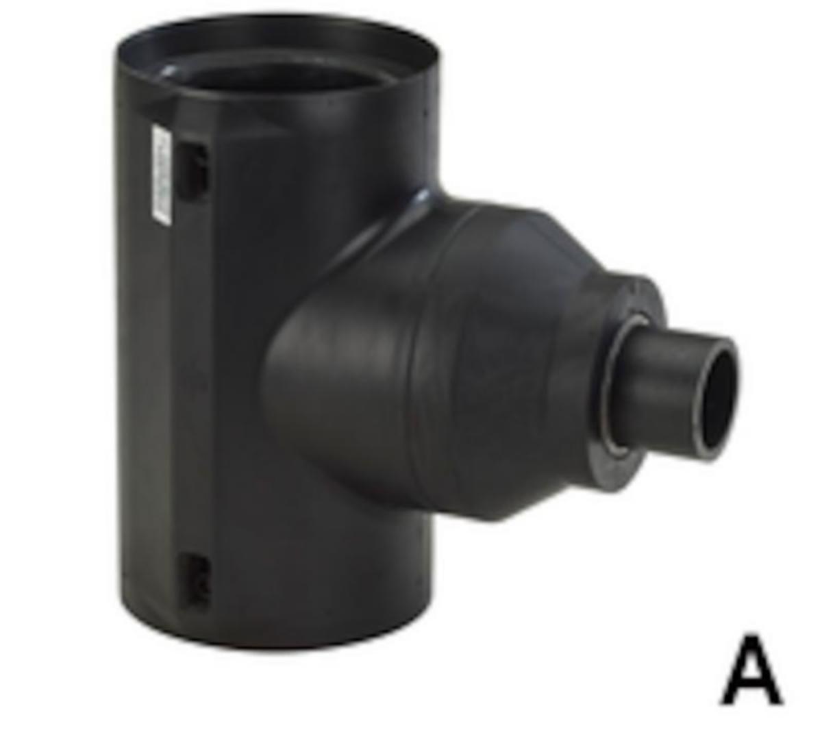 T-yhde supistava eristetty CF2.0, GF - T-YHDE SUPISTAVA ERISTETTY 110X75/160X125MM