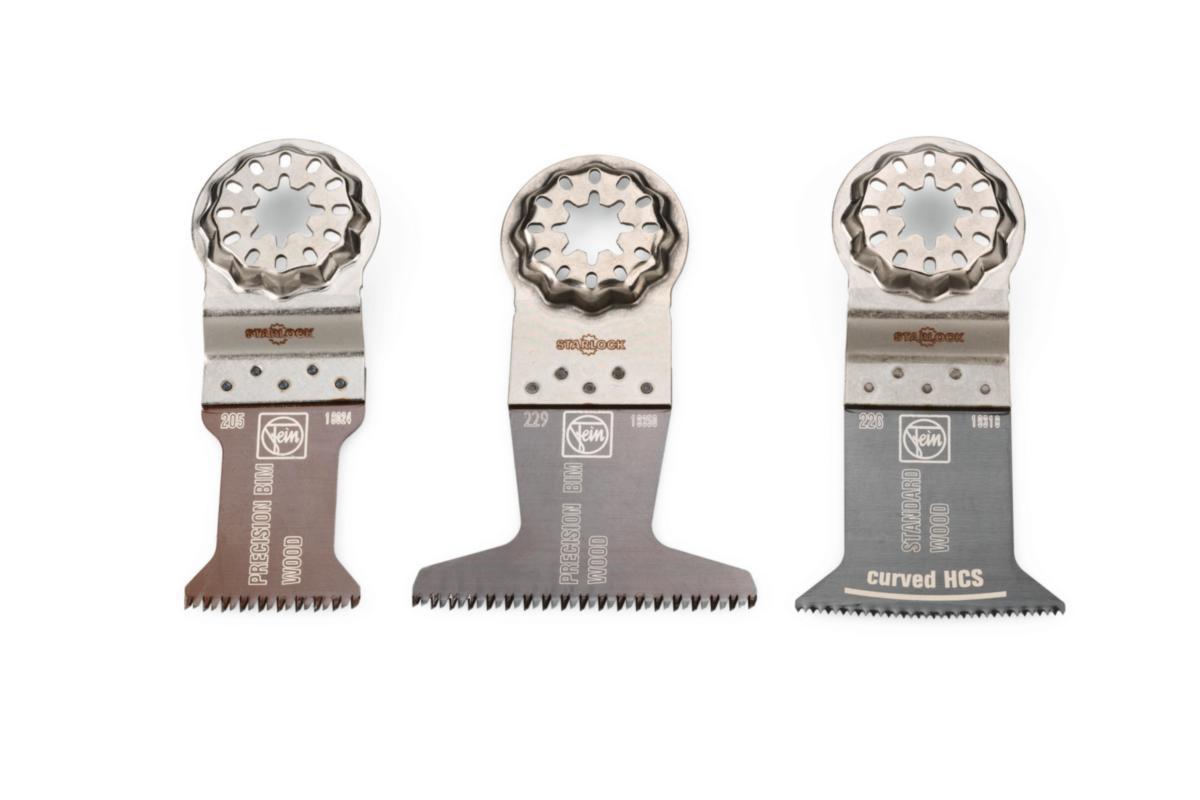 Upposahanteräsarja Fein E-Cut Combo Starlock puulle - TARVIKESARJA FEIN COMBO WOOD 3.OS