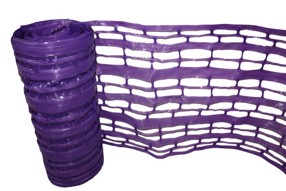 Varoitusverkko a-collection violetti - VAROITUSVERKKO VIOLETTI 800 MM X 100M RULLA