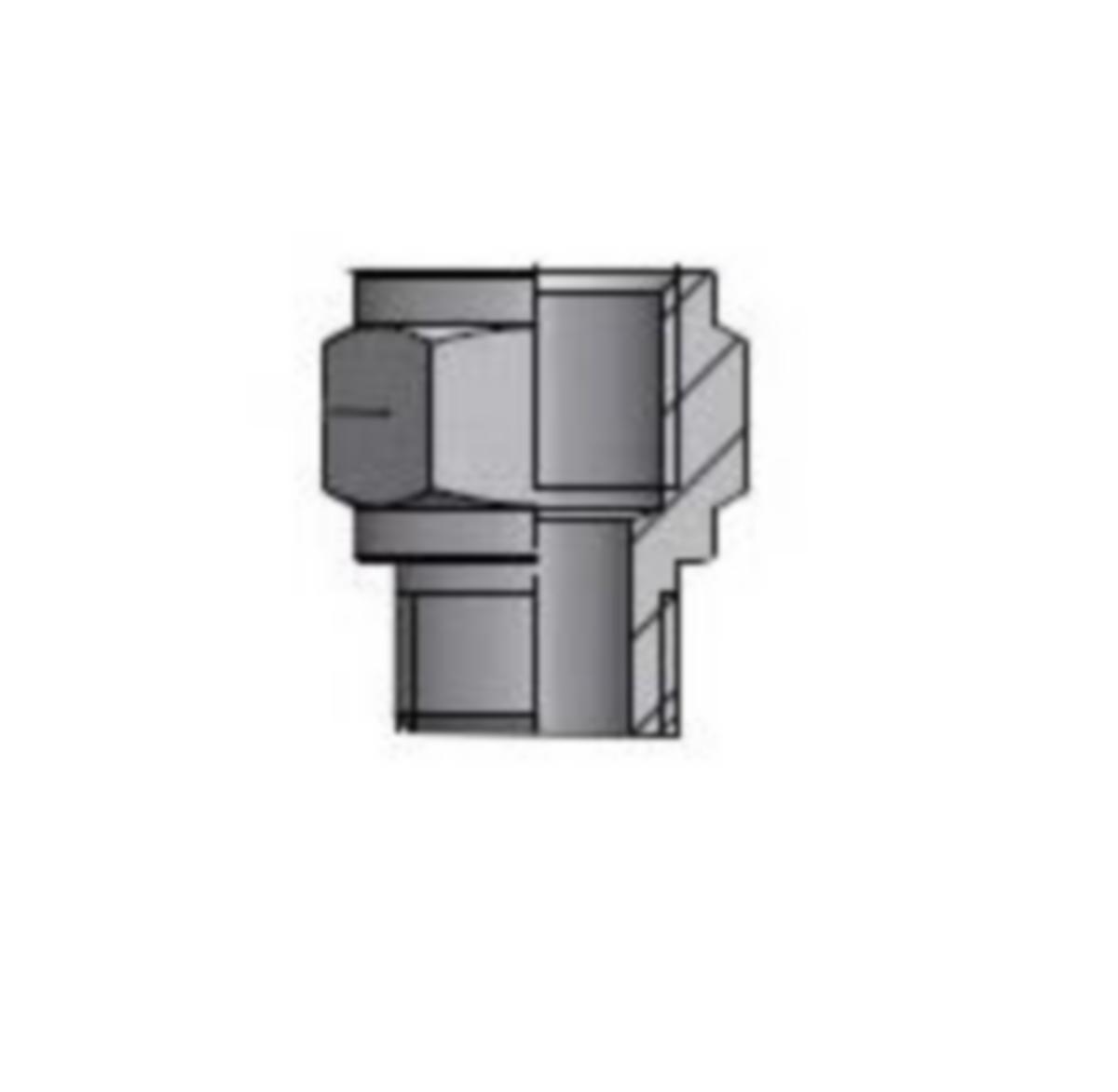 Supistusnippa Dunlop Hiflex lieriö ulkokierre/sisäkierre RA17 - SUPISTUSNIPPA UK/SK 1/4-3/8 DH 34-RA17-14-38